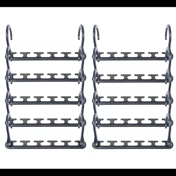 Wonder Hanger Max New & Improved, Pack of 10 – Triples Closet Space Holds 30lbs - Picture 2 of 8